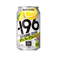 <Cartons =24CANS>Suntory -196 Strong Zero Beer 350ml 9% Lemon Plum Sugar-Free 6% Japan Import
