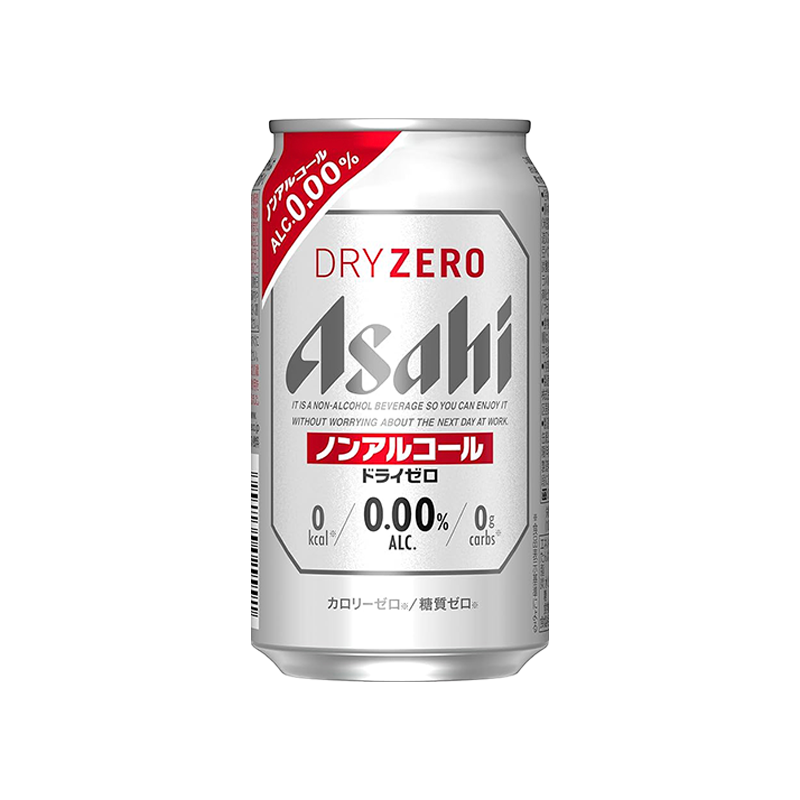 Asahi Dry Zero 350ml 0% Can