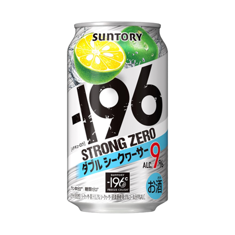 Suntory -196 ℃ Strong Zero Japanese Mixed Cocktail 350ml 9%