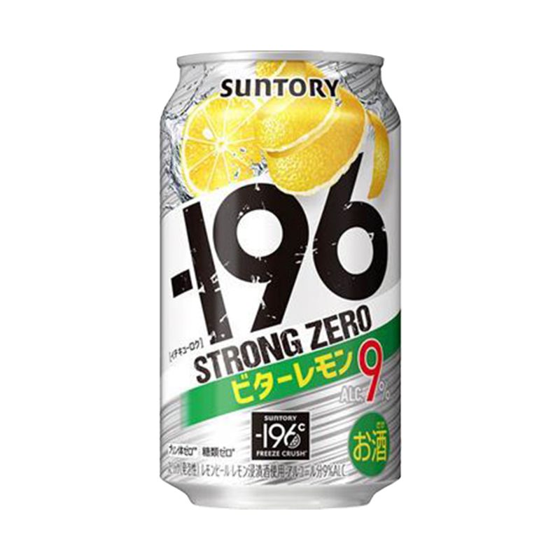 Suntory -196 ℃ Strong Zero Japanese Mixed Cocktail 350ml 9%