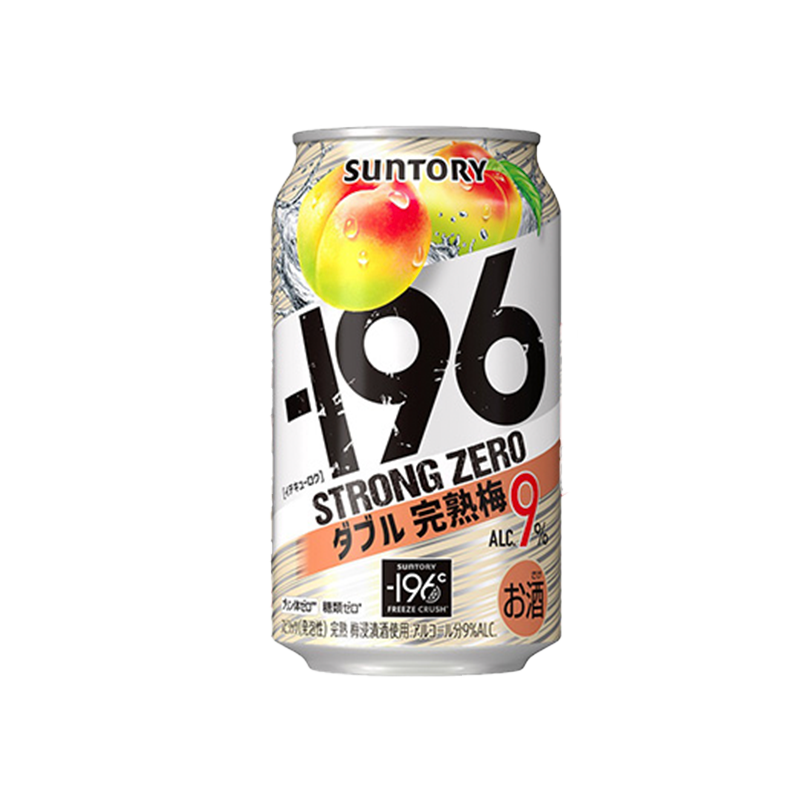 Suntory -196 ℃ Strong Zero Japanese Mixed Cocktail 350ml 9%