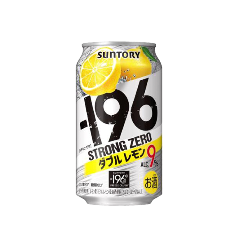 Suntory -196 ℃ Strong Zero Japanese Mixed Cocktail 350ml 9%