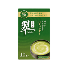 Suicha Matcha Powder Sticks Authentic Organic Japanese Matcha Green Tea Powder Ceremonial Grade 2/10/30 Sticks抹茶スティック