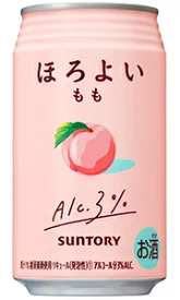 Assorted Suntory Horoyoi Chu-Hi Beer 350ml 3% Grape Umeshu Salty White Grape Cream Soda Lemond Mikan Yuzu Lemon