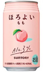 Assorted Suntory Horoyoi Chu-Hi Beer 350ml 3% Grape Umeshu Salty White Grape Cream Soda Lemond Mikan Yuzu Lemon