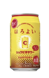 Assorted Suntory Horoyoi Chu-Hi Beer 350ml 3% Grape Umeshu Salty White Grape Cream Soda Lemond Mikan Yuzu Lemon