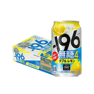 <Cartons =24CANS>Suntory -196 Strong Zero Beer 350ml 9% Lemon Plum Sugar-Free 6% Japan Import