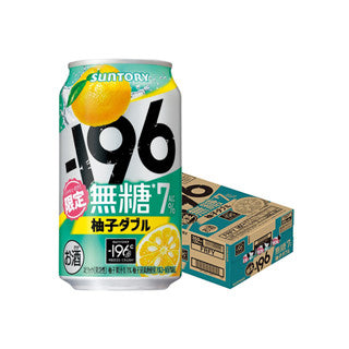 <Cartons =24CANS>Suntory -196 Strong Zero Beer 350ml 9% Lemon Plum Sugar-Free 6% Japan Import
