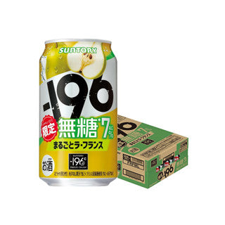 <Cartons =24CANS>Suntory -196 Strong Zero Beer 350ml 9% Lemon Plum Sugar-Free 6% Japan Import