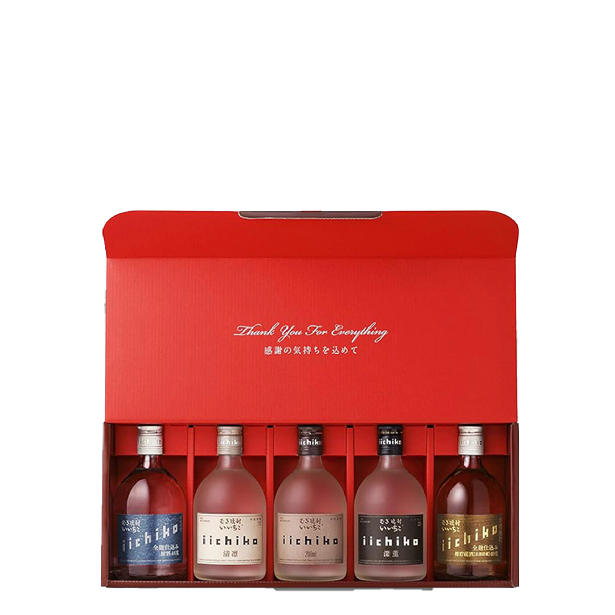 Iichiko Original Miniature Collection IOM 200ml x 5 bottles W/ Gift Box三和酒類 Free & Fast delivery Japanese Shochu